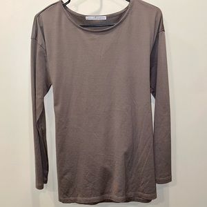 Peruvian Connection Pima Cotton Tie Long Sleeve